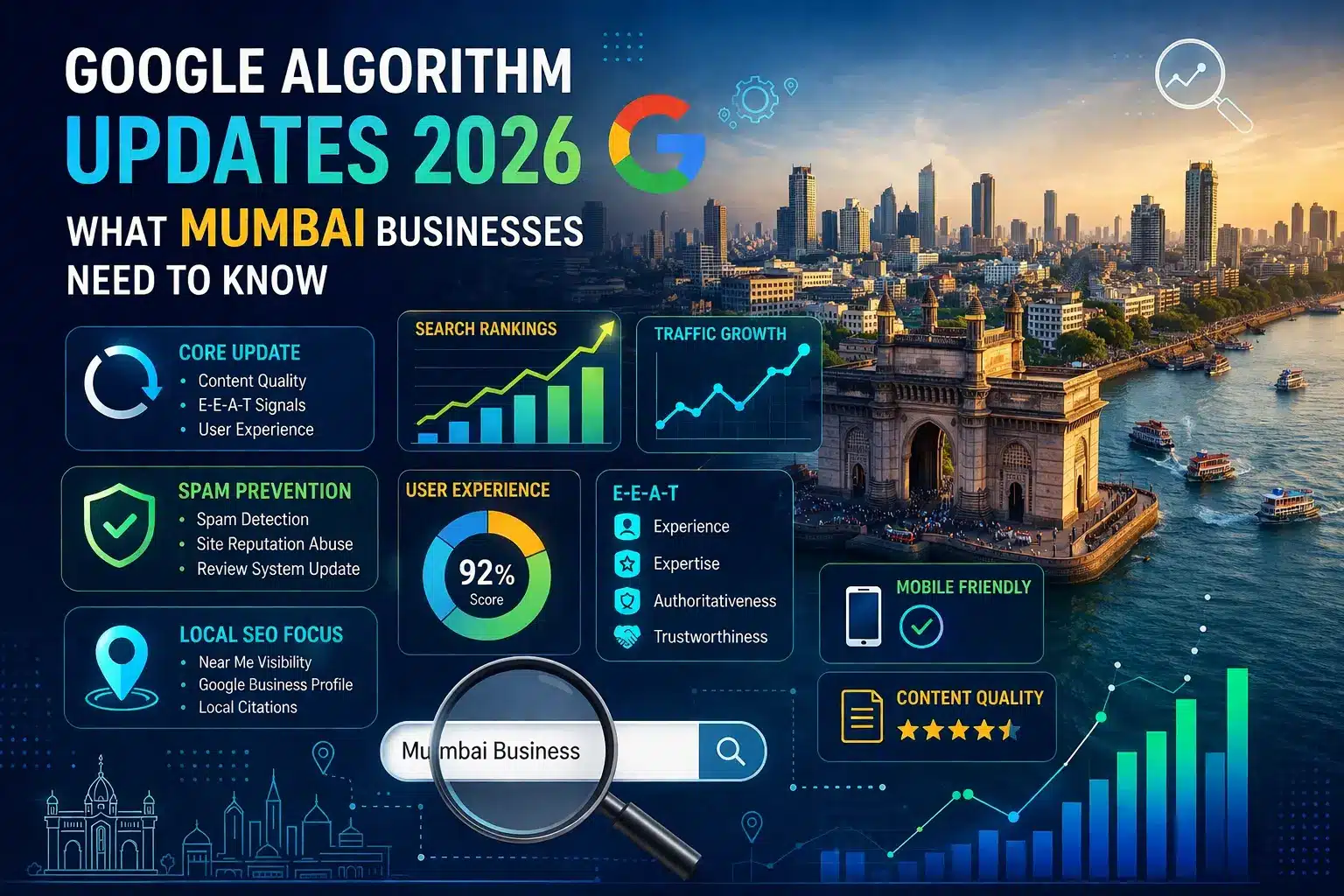 Google algorithm updates Mumbai